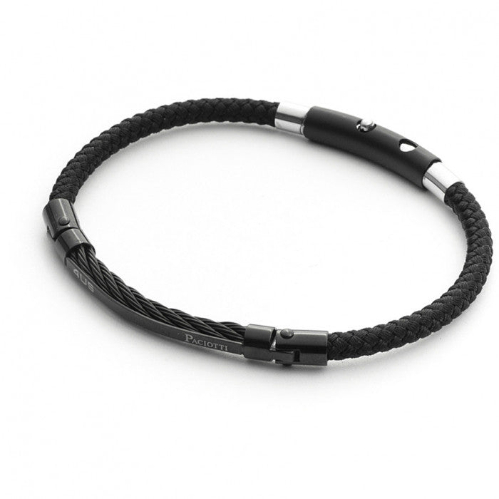 Black cord bracelet