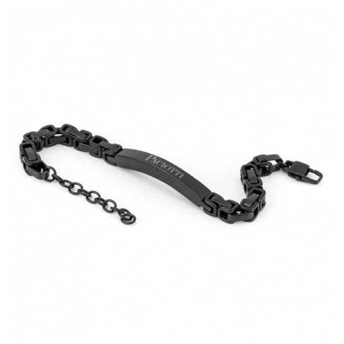 Bracciale maglia catena brunito