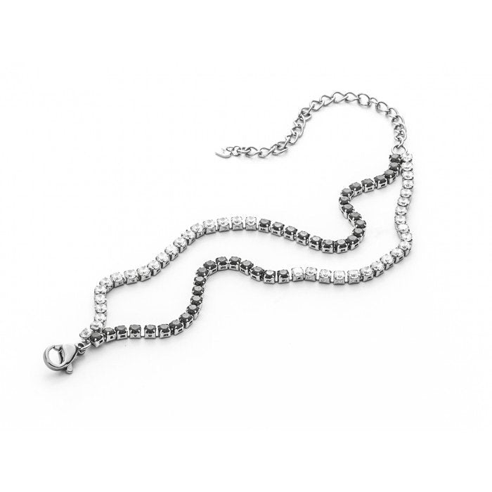 Bracciale tennis doppio filo