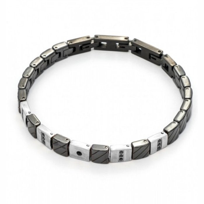 Bracciale maglia tessere