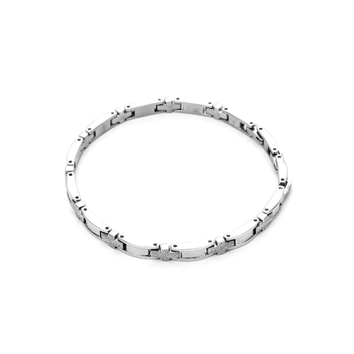 Bracciale maglia tessere