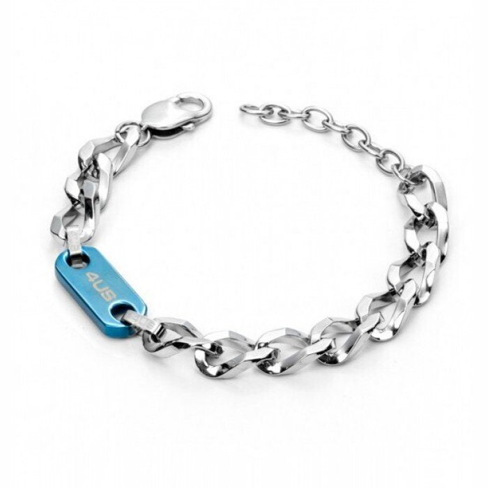 Bracciale maglia catena groumette