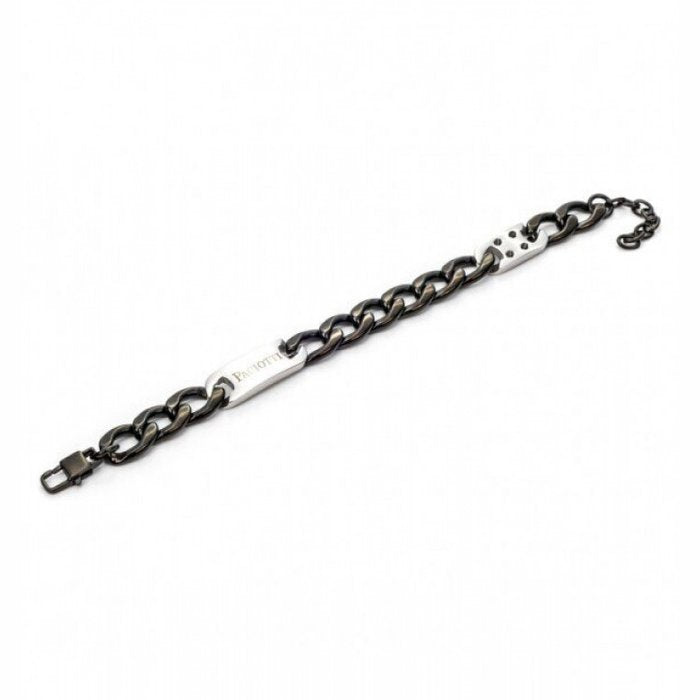 Bracciale maglia piatta catena