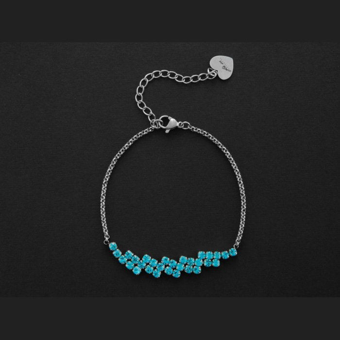 Bracciale mezzo tennis