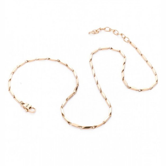 Collana tubolare laminata