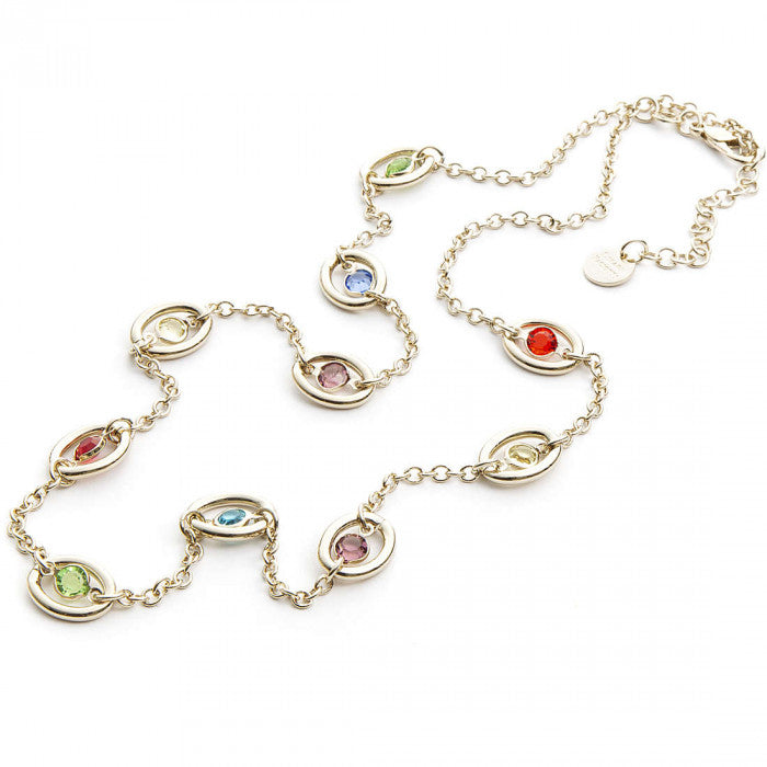 Collana muliticolor rosary