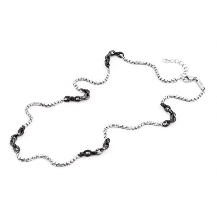 Collier bicolore
