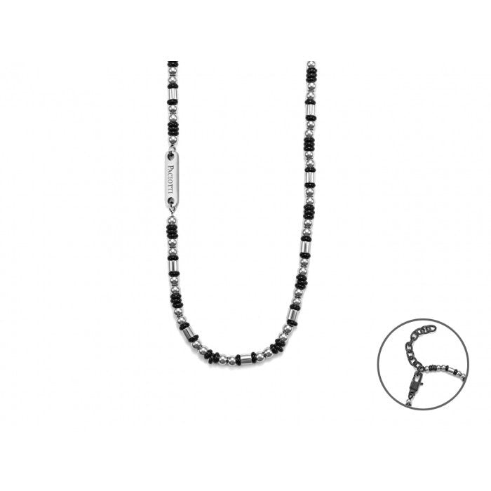 Collana sfere e rondelle
