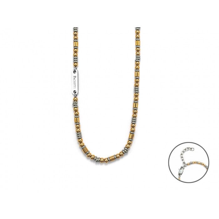 Collana sfere e rondelle