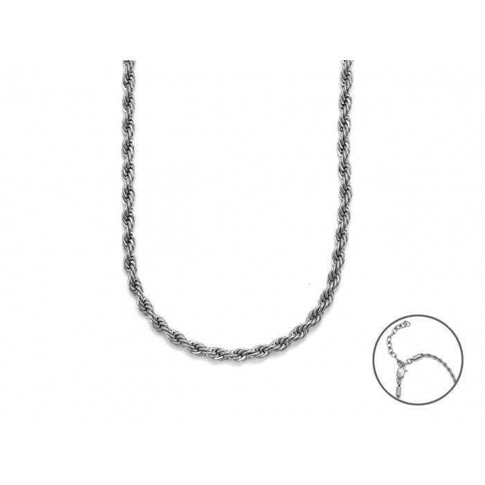 Collana maglia fune