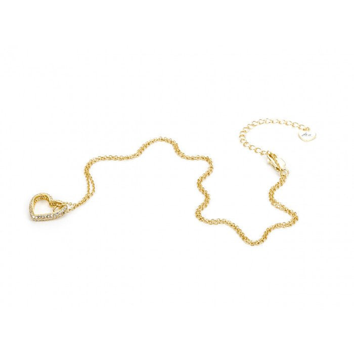 Collana laminata cuore