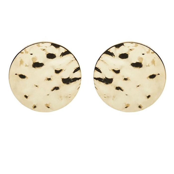 Orecchini in argento dorato
