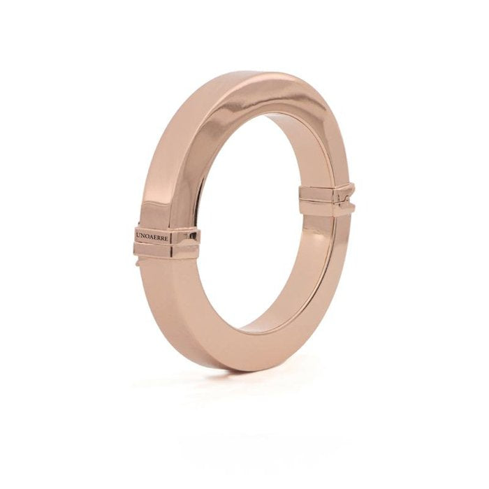 Bracciale in bronzo dorato rosa
