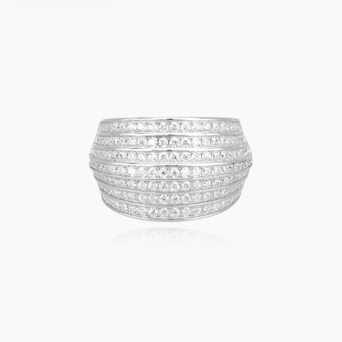 BAND RING WITH STONES