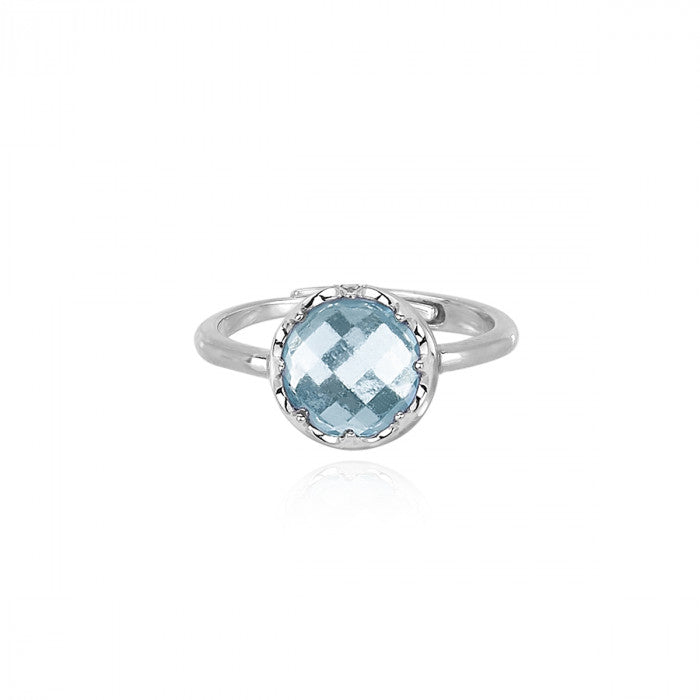 RING WITH TOPAZ