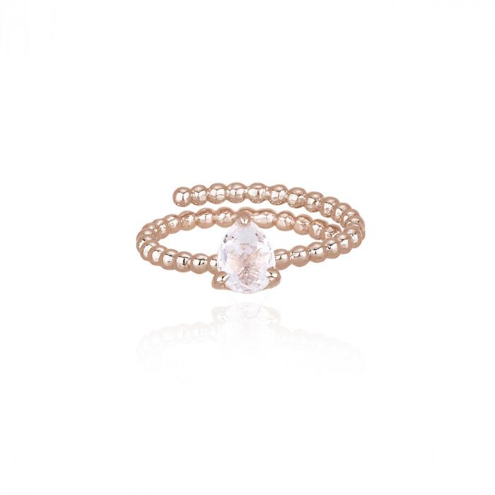 ANELLO CON CRISTALLO DI ROCCA - gioielleriaperdichizzi.it
