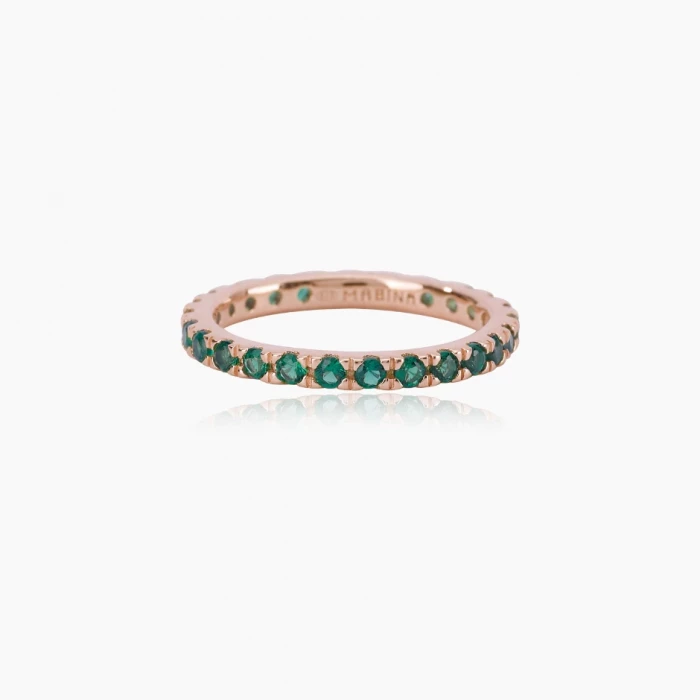RING WITH COLORED STONES