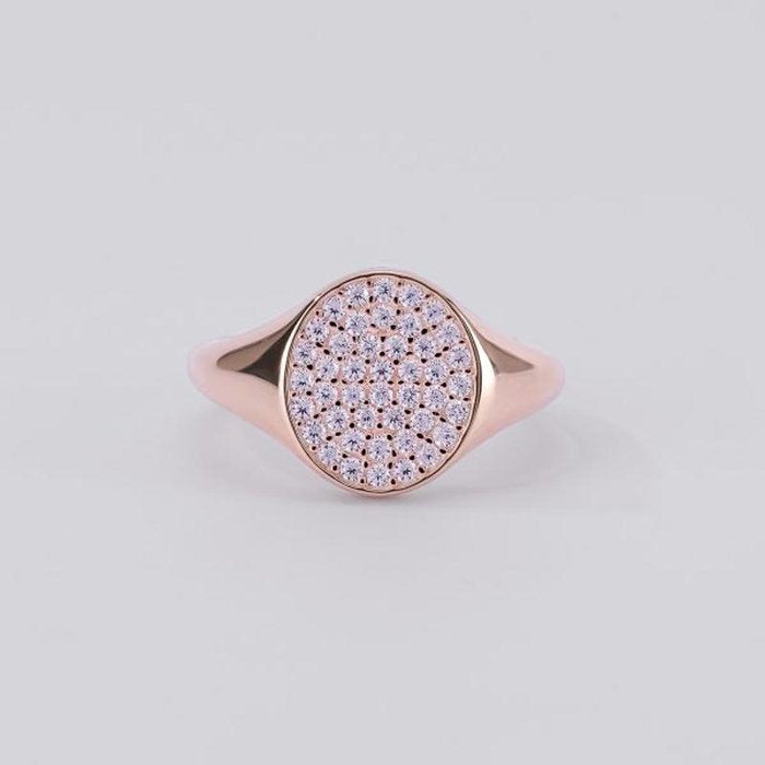 SIGNET RING PAVÉ