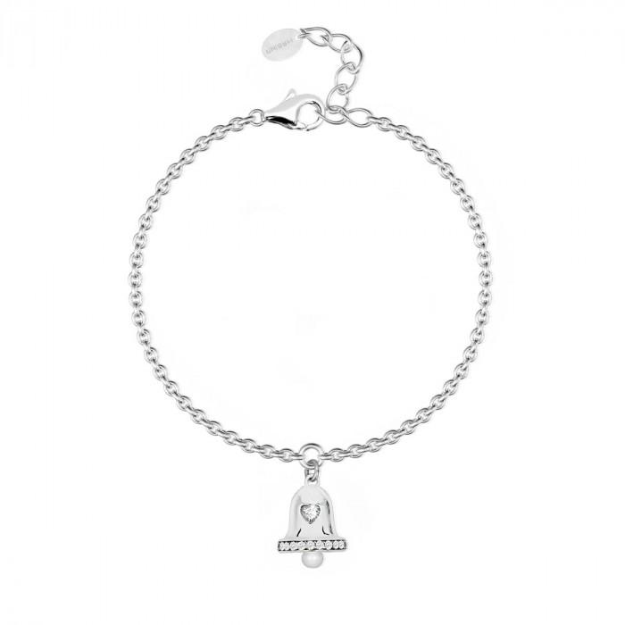 Bracciale pendente campanello strass - gioielleriaperdichizzi.it