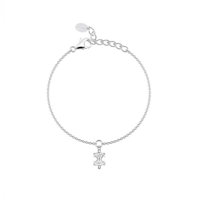 Bracciale centrale puzzle zirconi - gioielleriaperdichizzi.it