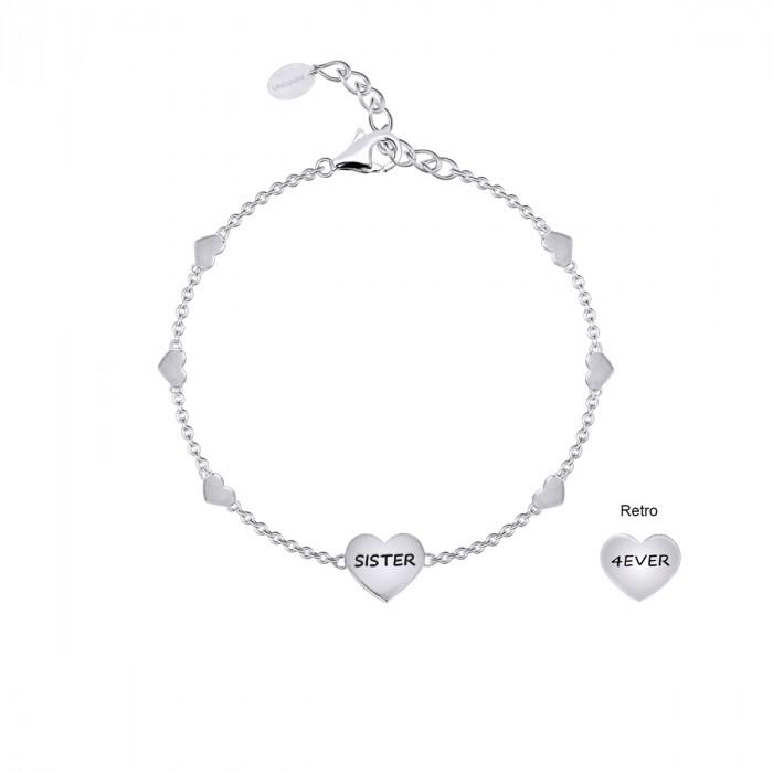 Bracciale cuori tondo SISTER ..... - gioielleriaperdichizzi.it