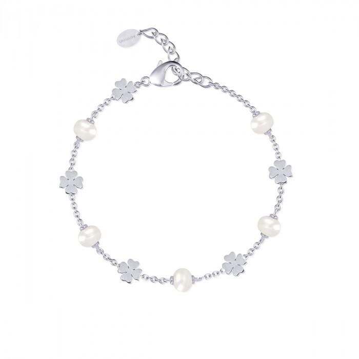 Bracciale armbander perle e quadrifogli - gioielleriaperdichizzi.it