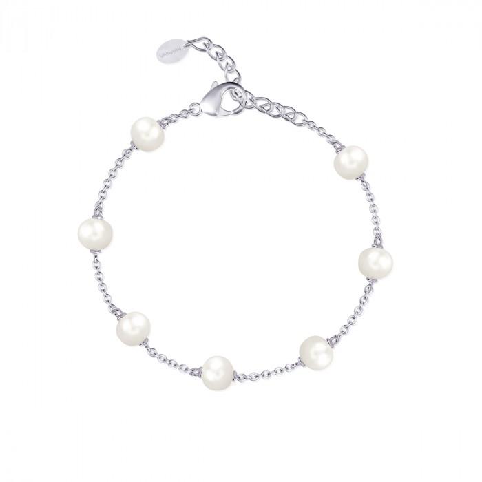 Bracciale catena 7 perle - gioielleriaperdichizzi.it