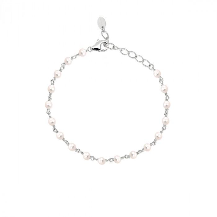 Bracciale perline rosate - gioielleriaperdichizzi.it