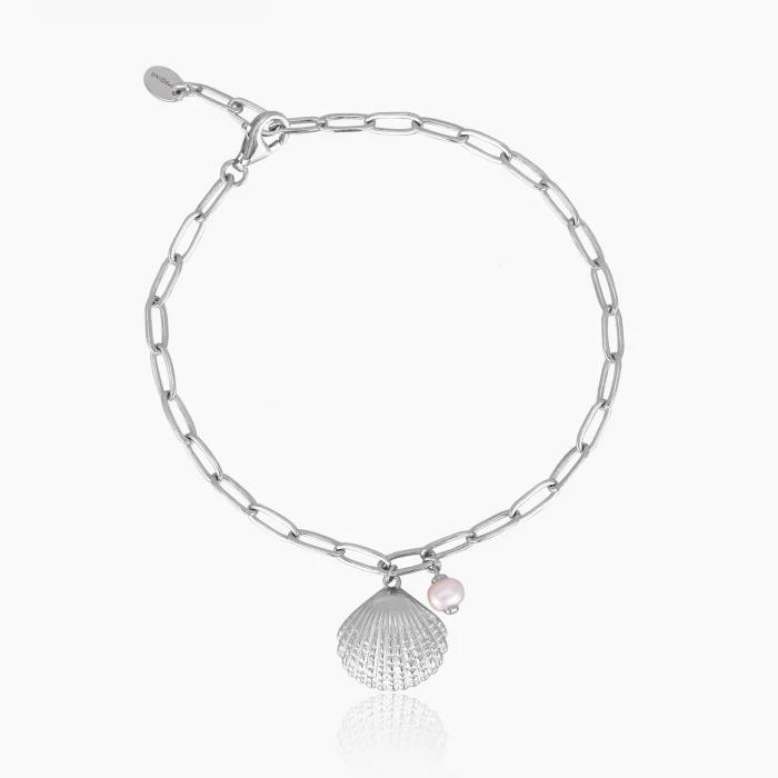 BRACCIALE CONCHIGLIA CON PERLA