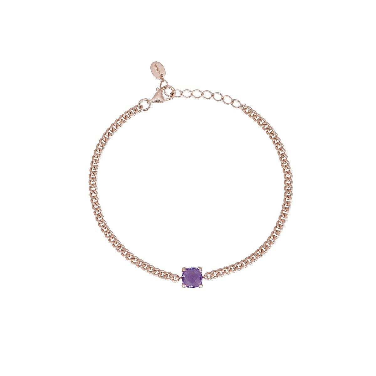 BRACCIALE CON AMETISTA - gioielleriaperdichizzi.it