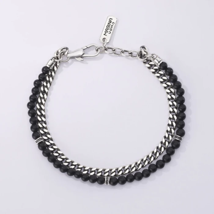BRACELET multichaîne boule et groumette