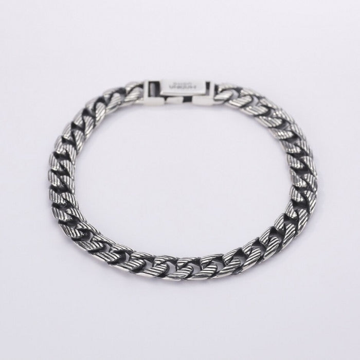 BRACELET striped groumette