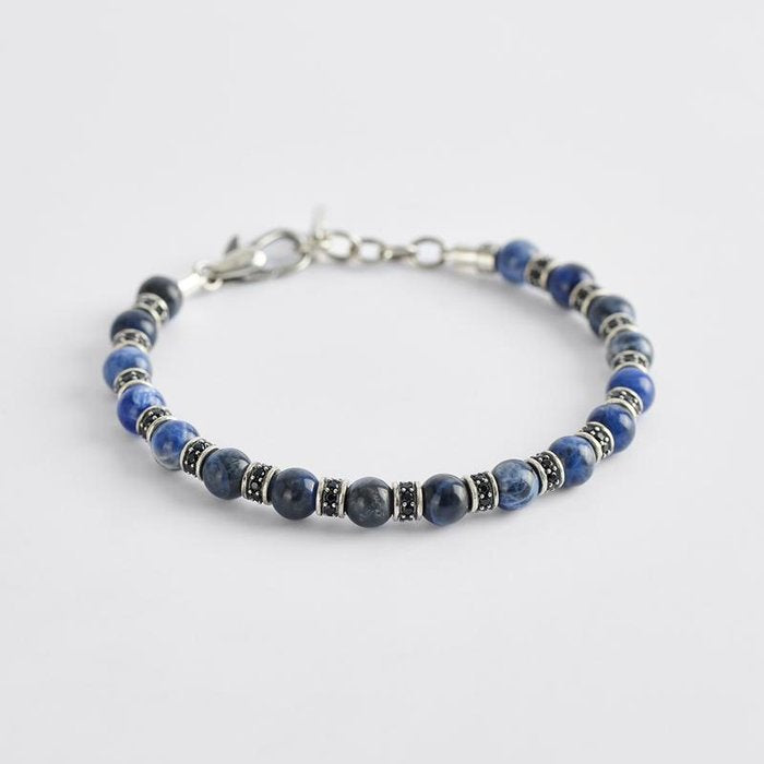 BRACCIALE SODALITE E ARGE