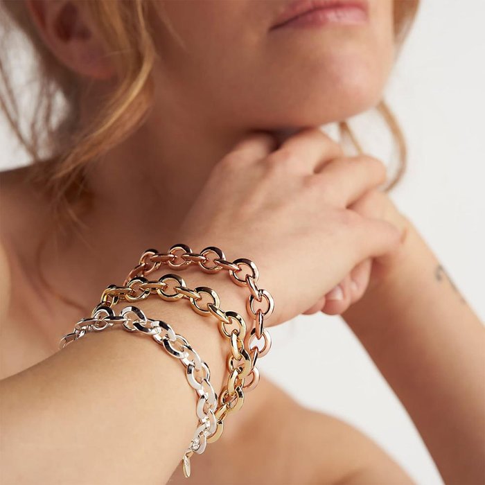Bracciale catena rolò