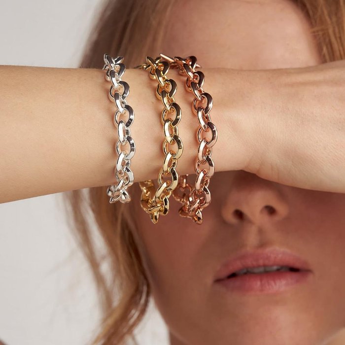 Bracciale catena rolò