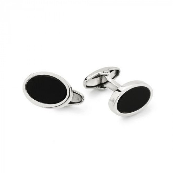 Gemelli in argento bianco
