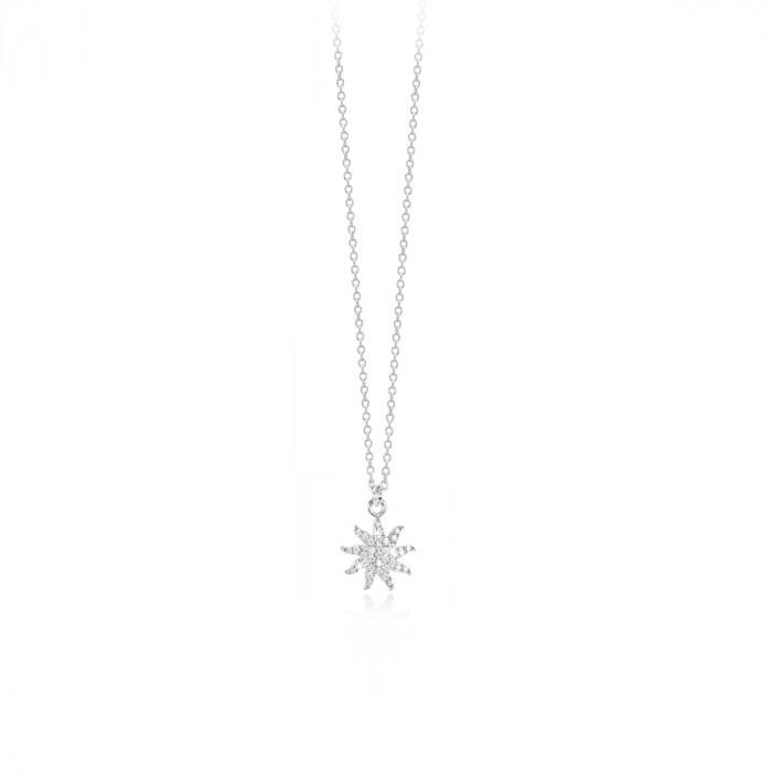 Girocollo pendente sole strass - gioielleriaperdichizzi.it