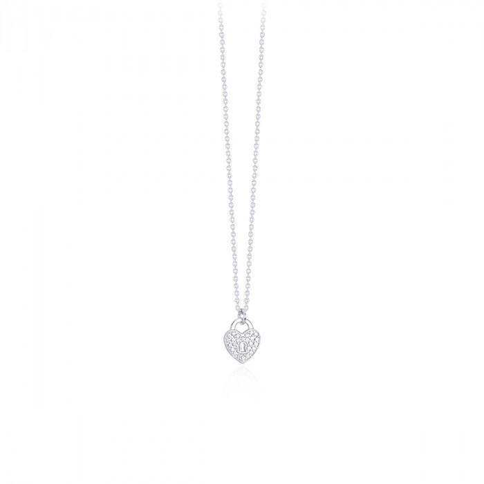 Girocollo pendente cuore strass - gioielleriaperdichizzi.it