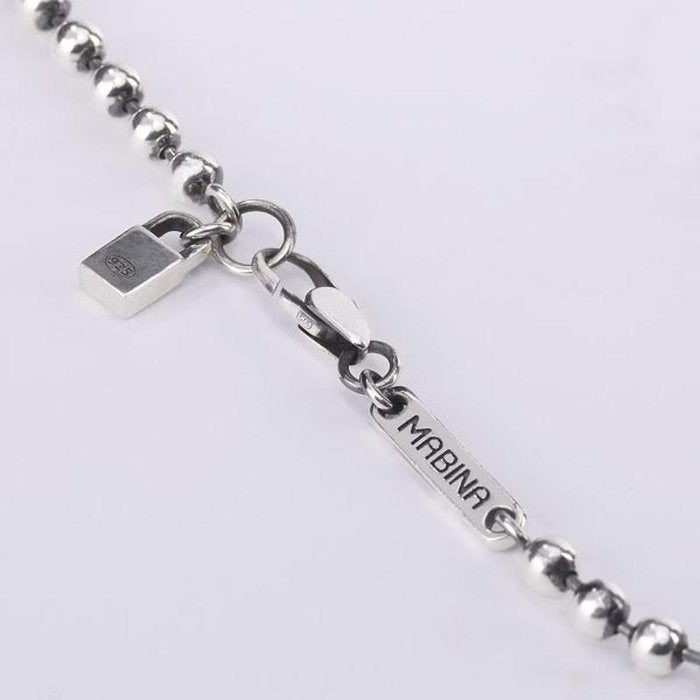 COLLIER CHAÎNE À BILLES