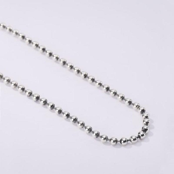 COLLIER CHAÎNE À BILLES