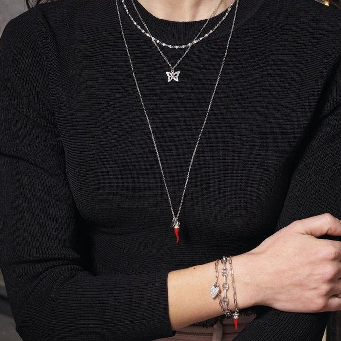 GIROCOLLO IN ARGENTO 925/