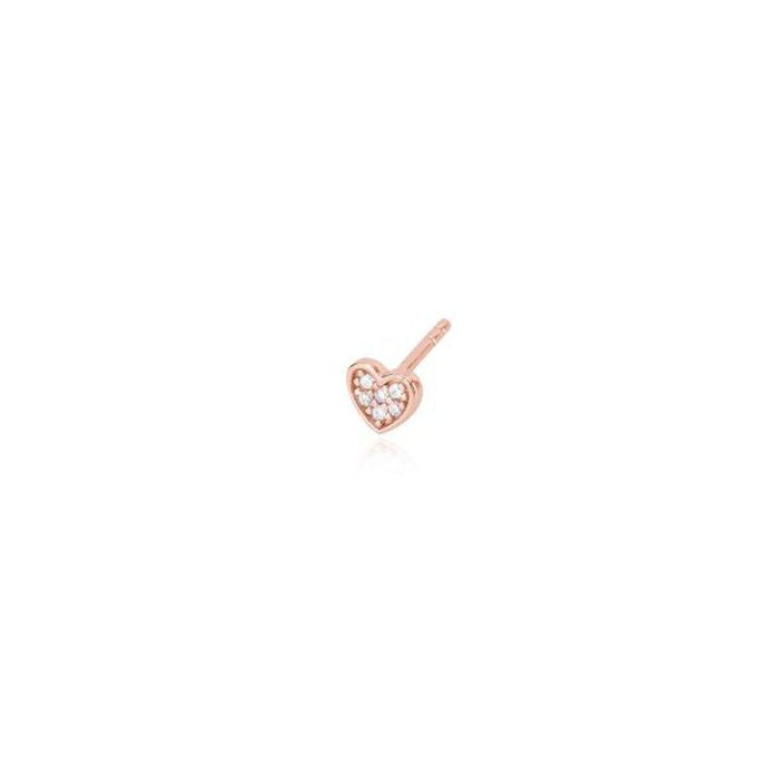 BOUCLE D'OREILLE UNIQUE COEUR