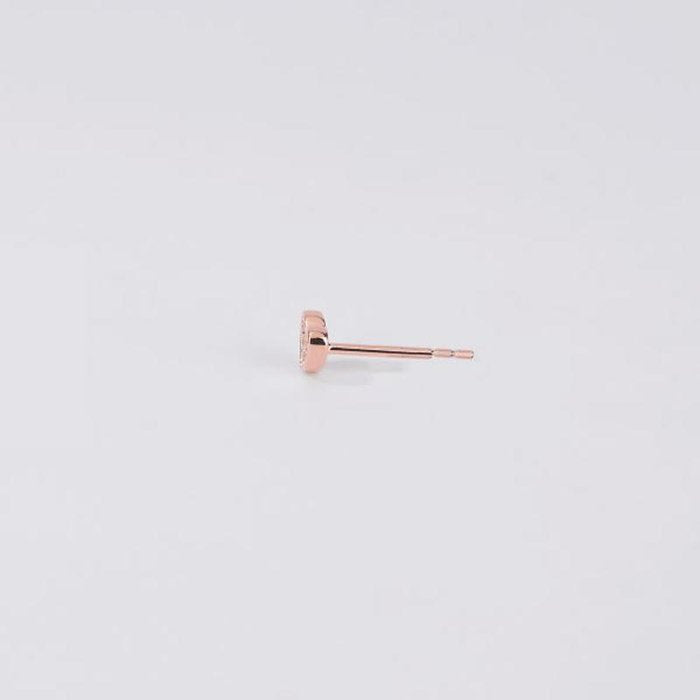 BOUCLE D'OREILLE UNIQUE COEUR