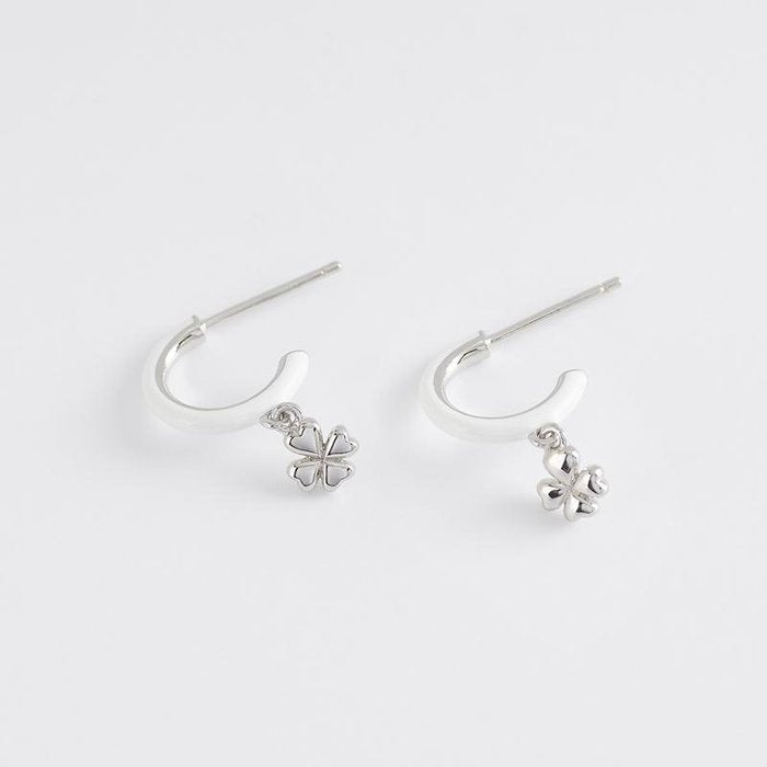 BOUCLES D'OREILLES EN ARGENT 925/