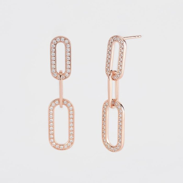 BOUCLES D'OREILLES EN ARGENT 925/