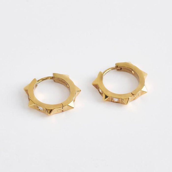 BOUCLES D'OREILLES EN ARGENT 925/