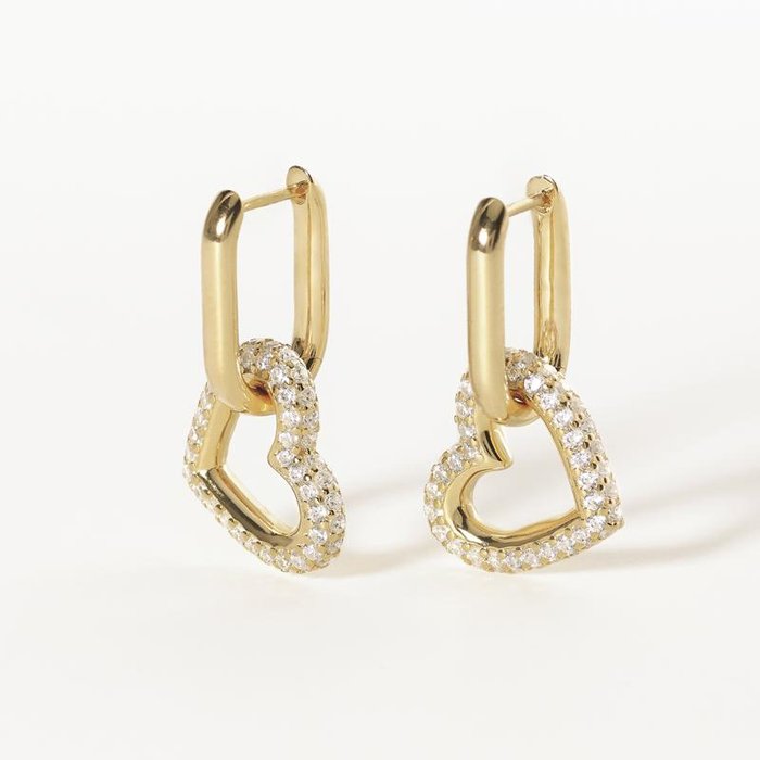BOUCLES D'OREILLES EN ARGENT 925/