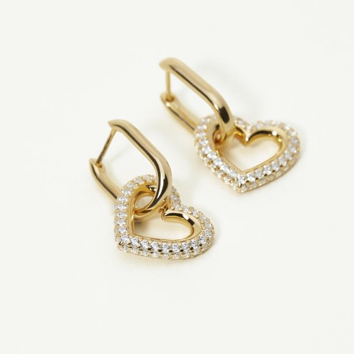 BOUCLES D'OREILLES EN ARGENT 925/