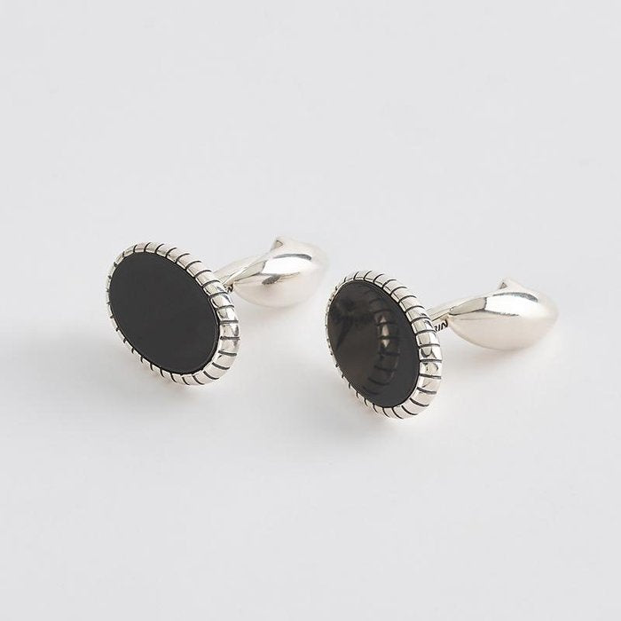 BOUTONS DE MANCHETTE EN ARGENT 925/°°