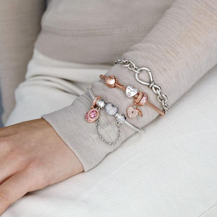 Bracciale Rigido Maglia Mesh